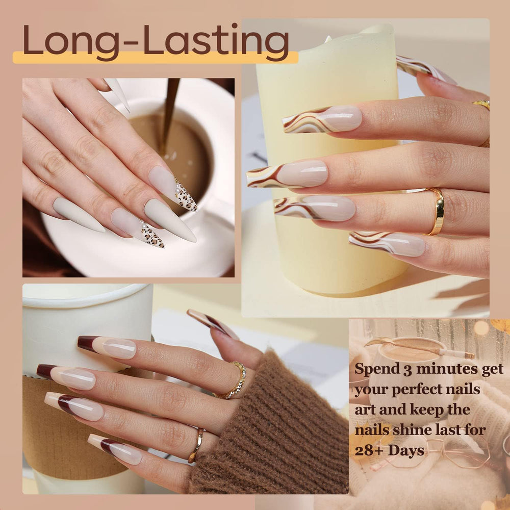 Modelones neutral gel nail polish for versatile everyday looks.