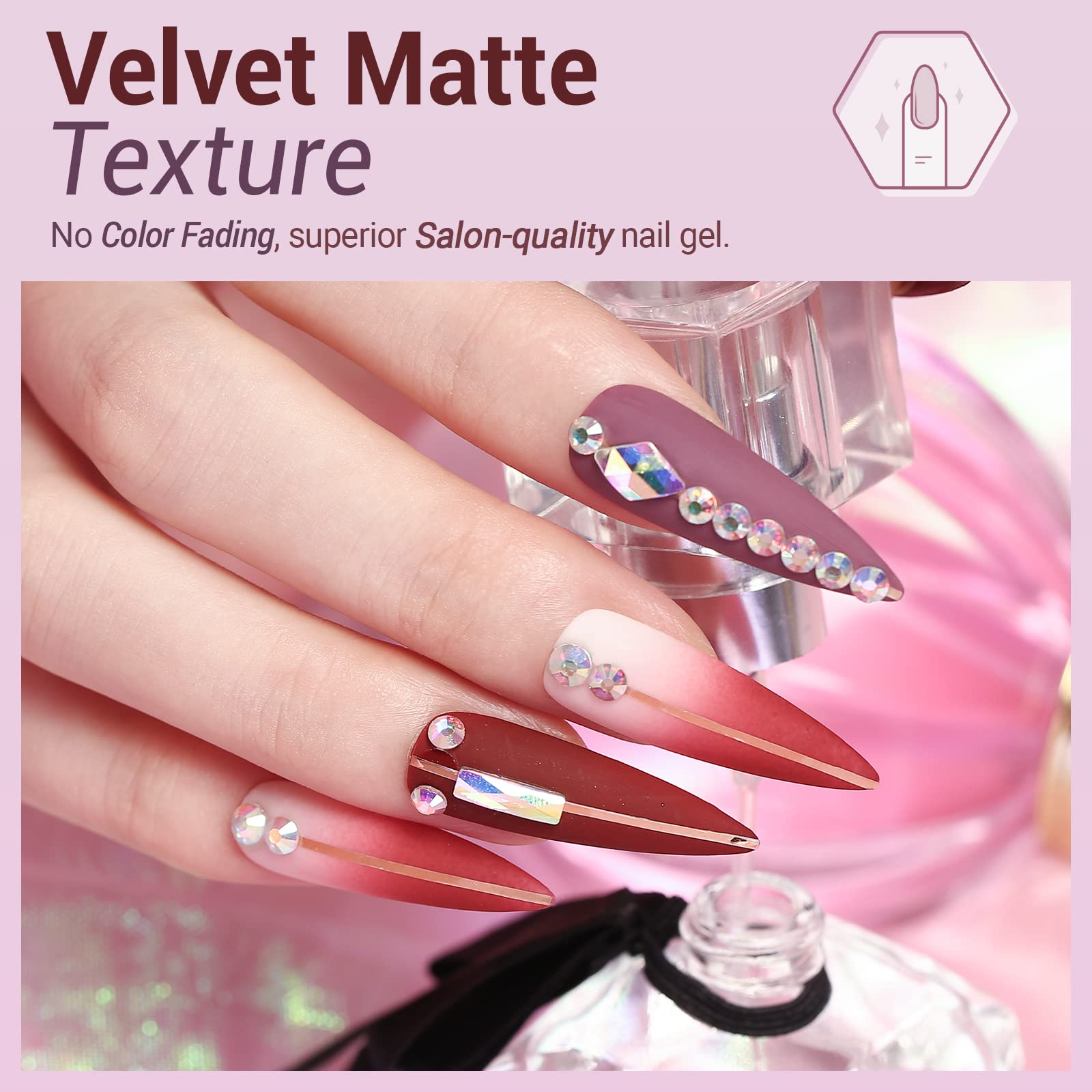 modelones gel polish peach pastel duo ready for soft spring and chic nails.
