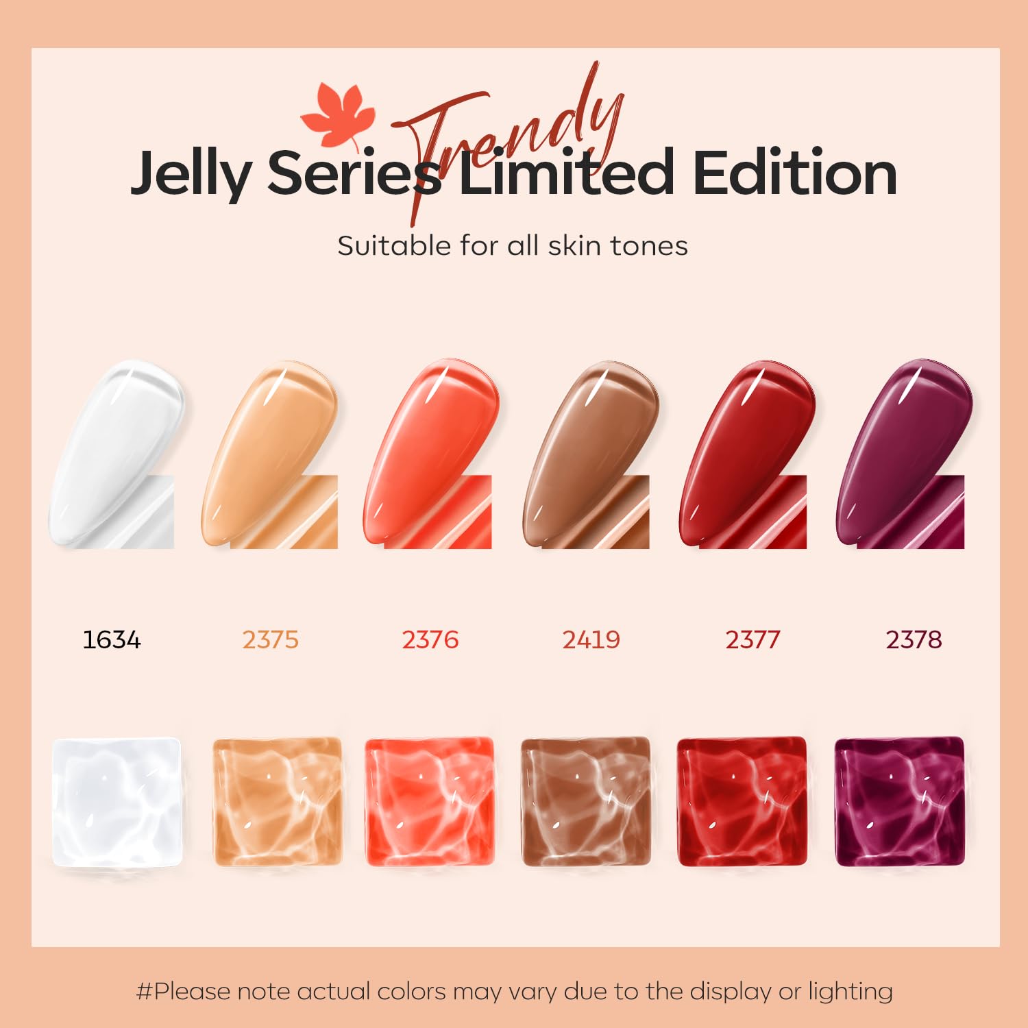 Modelones burgundy gel polish swatch for elegant nails