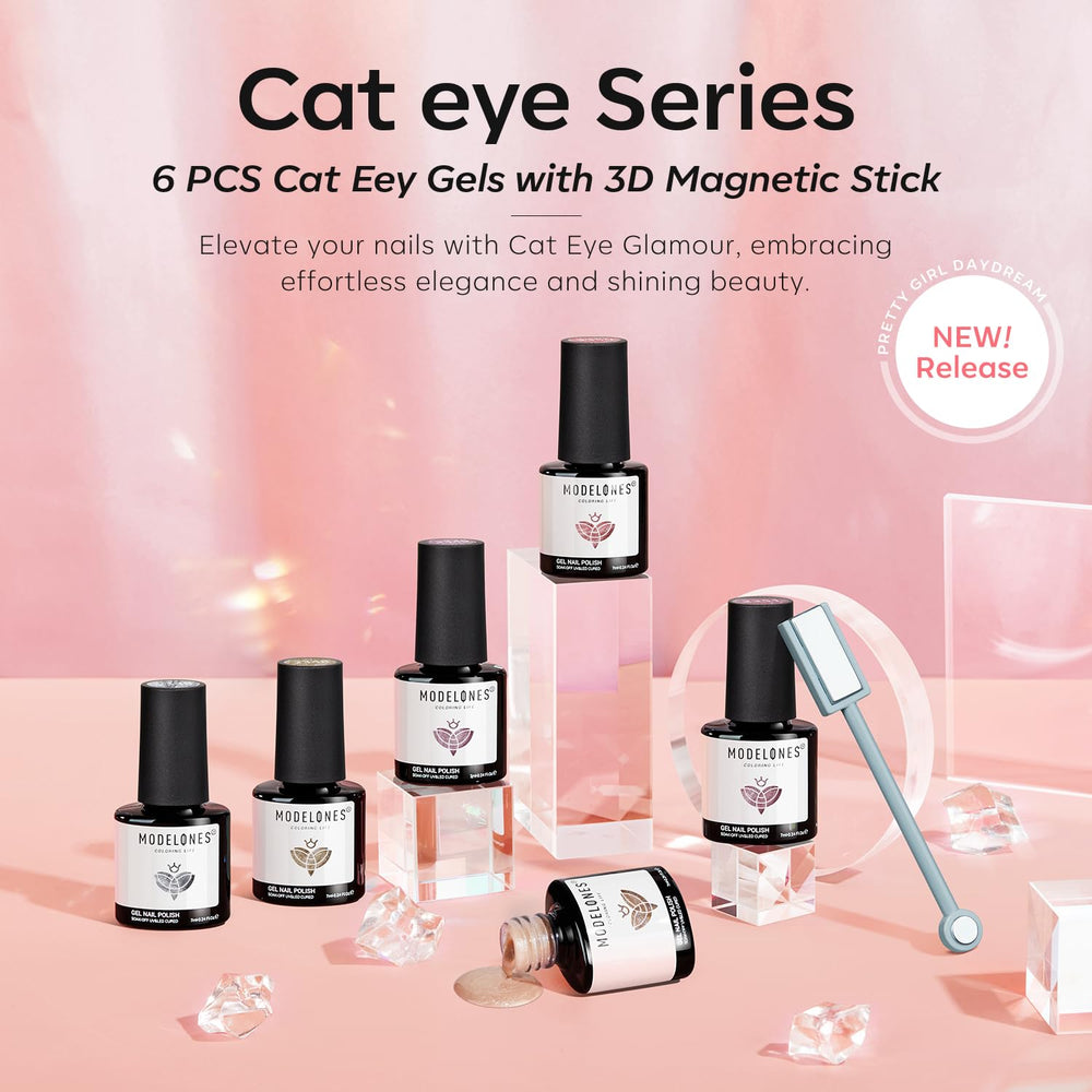 Modelones easy application gel polish supports beginners.