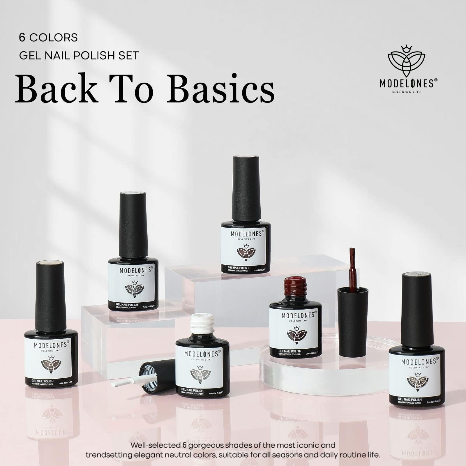 Modelones glitter gold gel polish delivers festive shimmer for celebrations