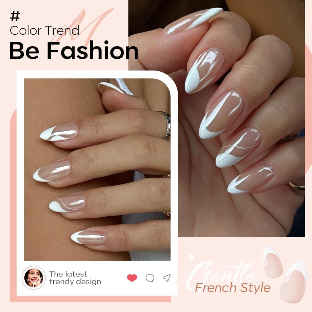 Modelones gel polish bottle close up with smooth brush for easy application