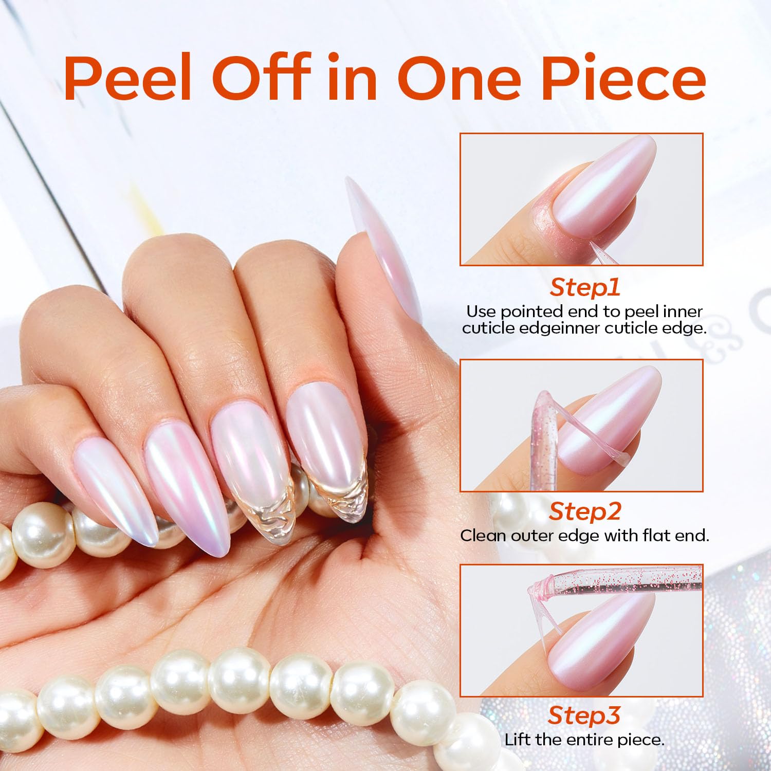 Modelones barrier dries in 30 seconds for faster nail prep.