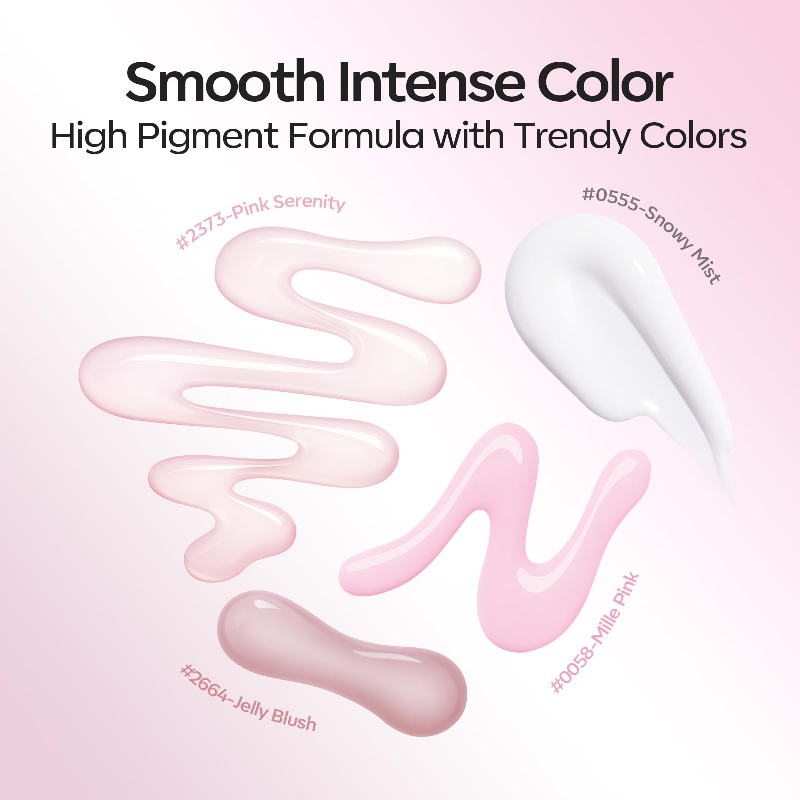 Modelones sheer gel polish adds subtle, translucent shine