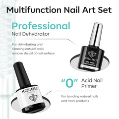 Modelones gel top coat 10ml seals shine and protects the manicure.