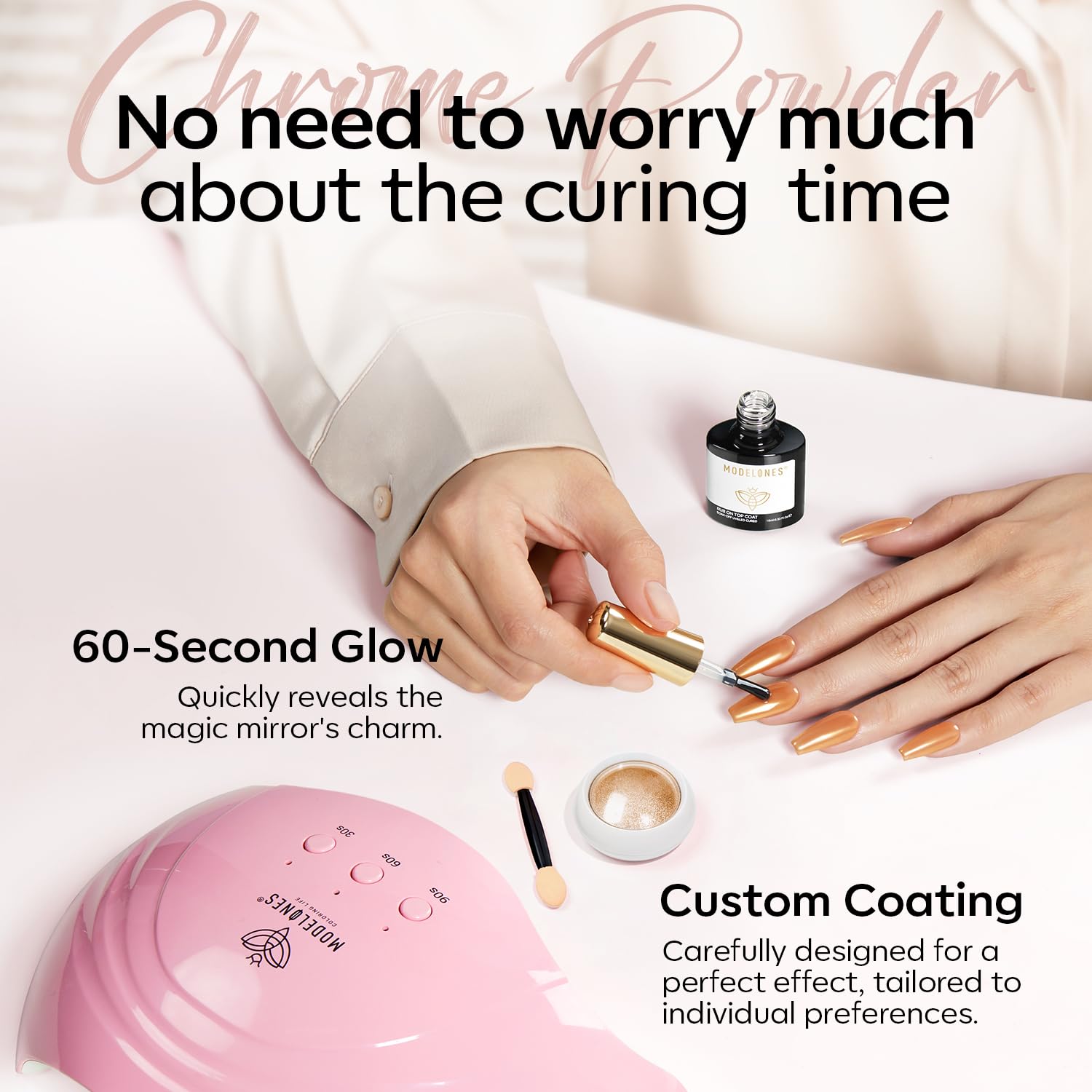 Modelones gift-ready packaging suitable for a manicure enthusiast.