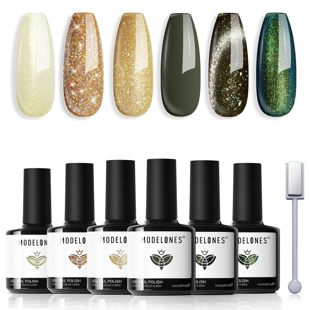 Modelones gift-ready kit for beginners exploring DIY nail art.