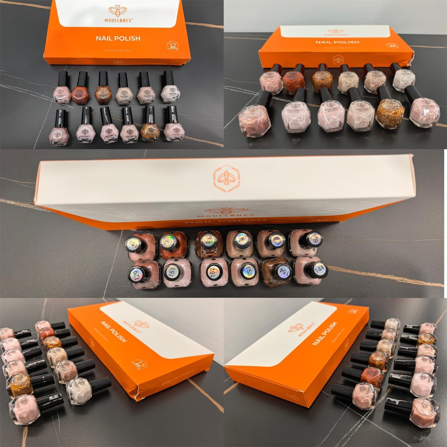 Modelones gift-ready nail polish box, ideal for holidays and gifting
