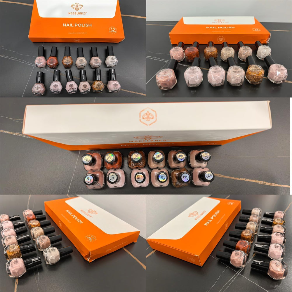 Modelones gift-ready nail polish box, ideal for holidays and gifting