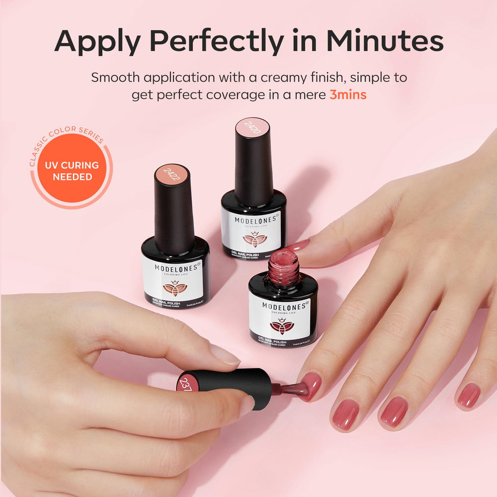 Modelones gift-ready packaging idea for nail lovers.