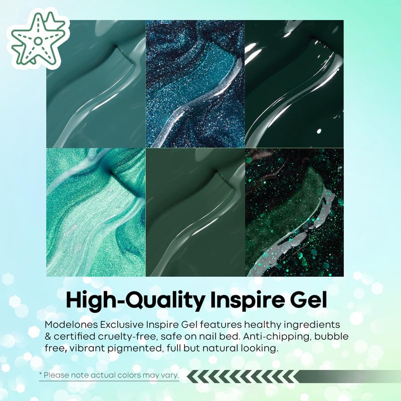 Modelones Gift-ready Ethereal Green kit in a sleek package.