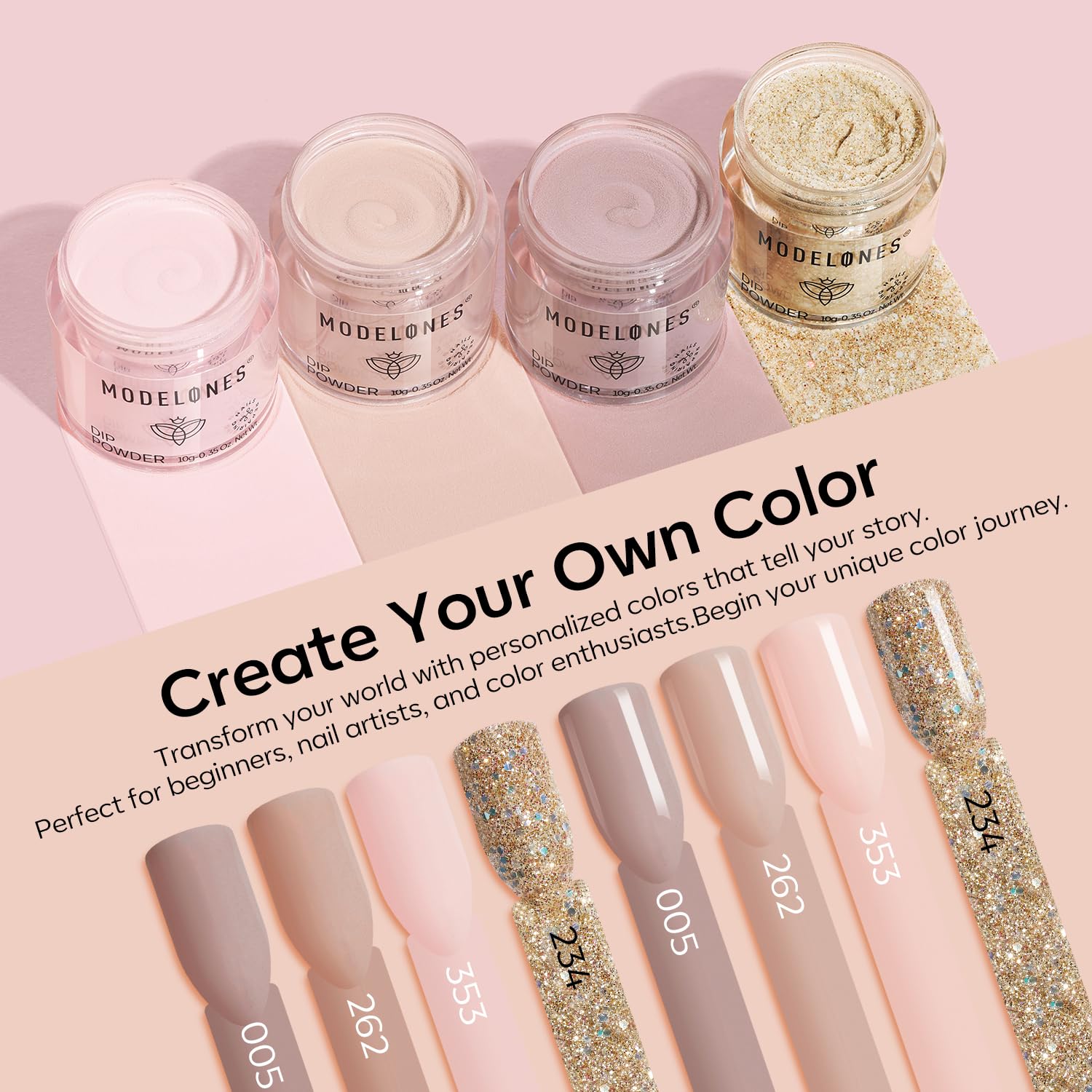 Modelones glass nail file highlights smooth edge and easy cleanup.