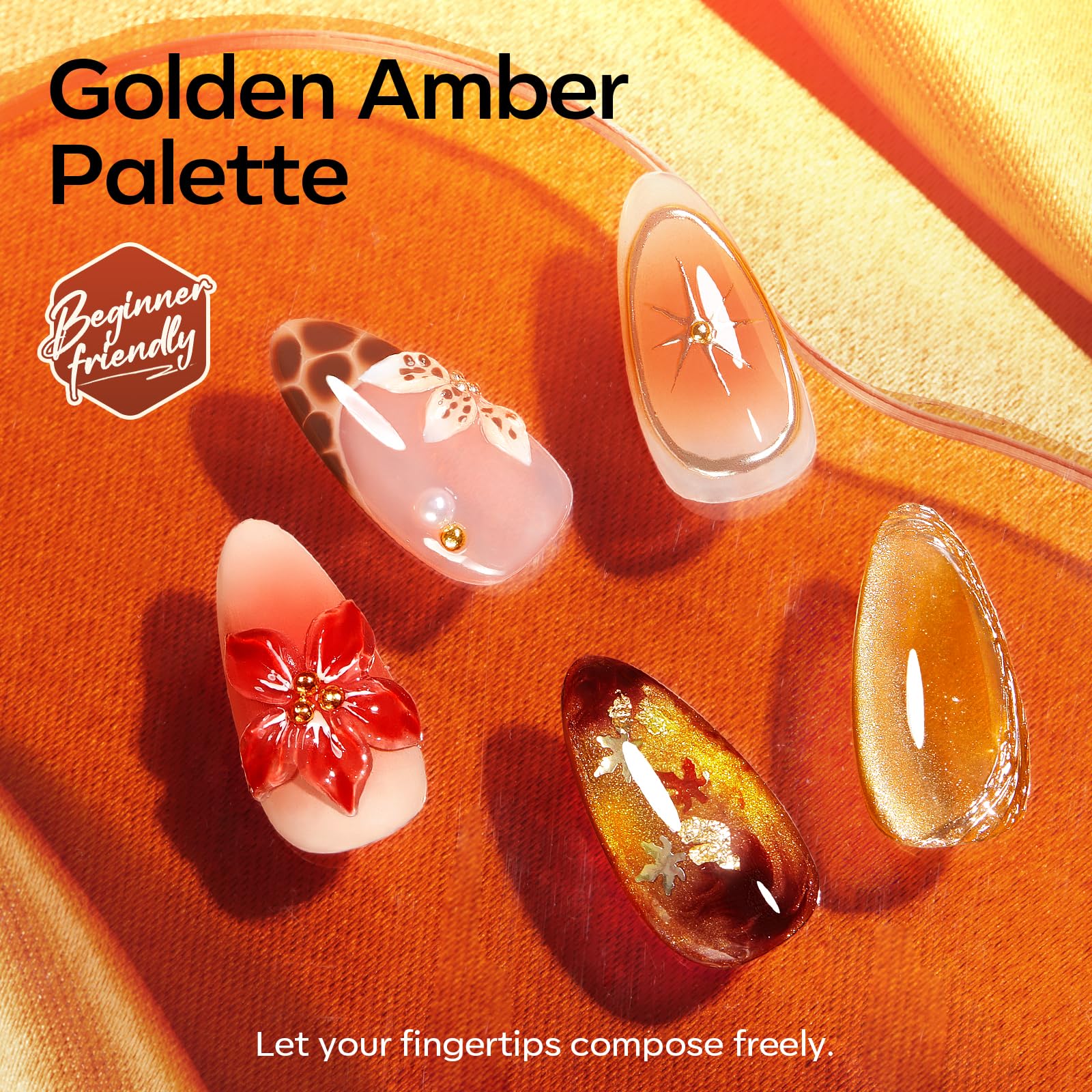 Modelones glitter top coat adds sparkle with lasting finish.