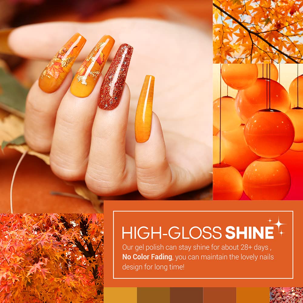 Modelones glitter top coat adds festive sparkle for party looks.