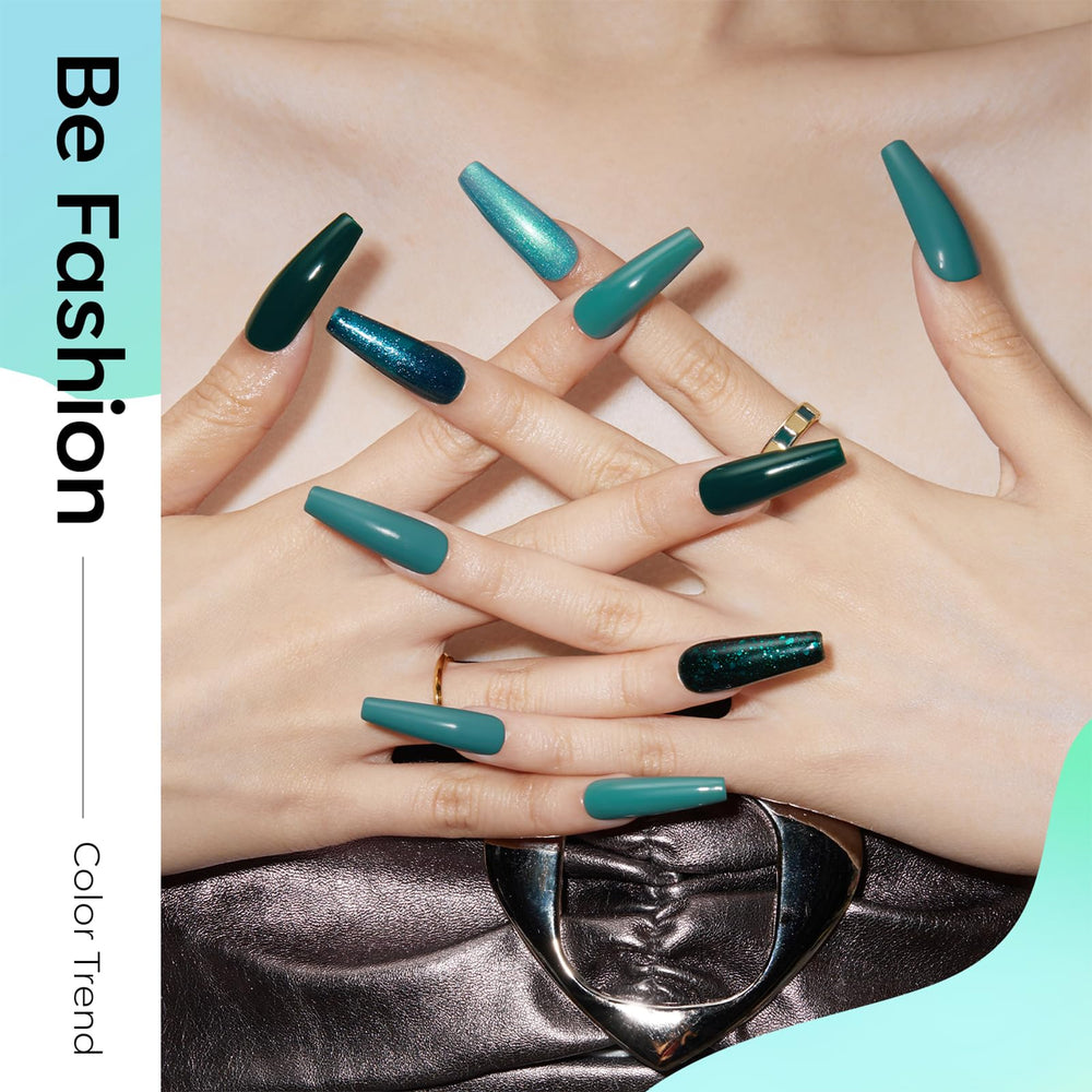 Modelones smooth applying gel with one-coat formula for quick DIY nails.