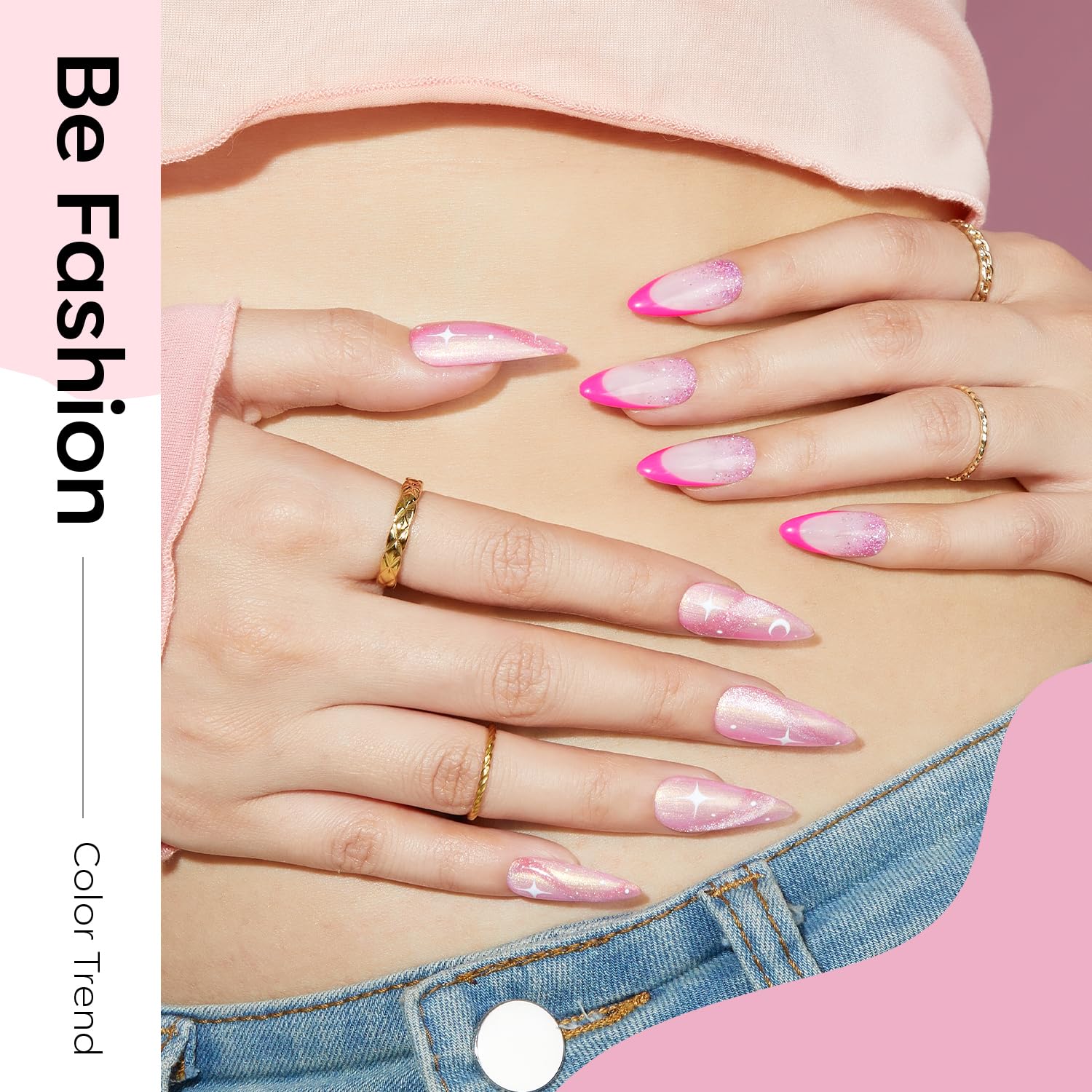 Modelones high gloss shine for a long lasting, brilliant manicure.