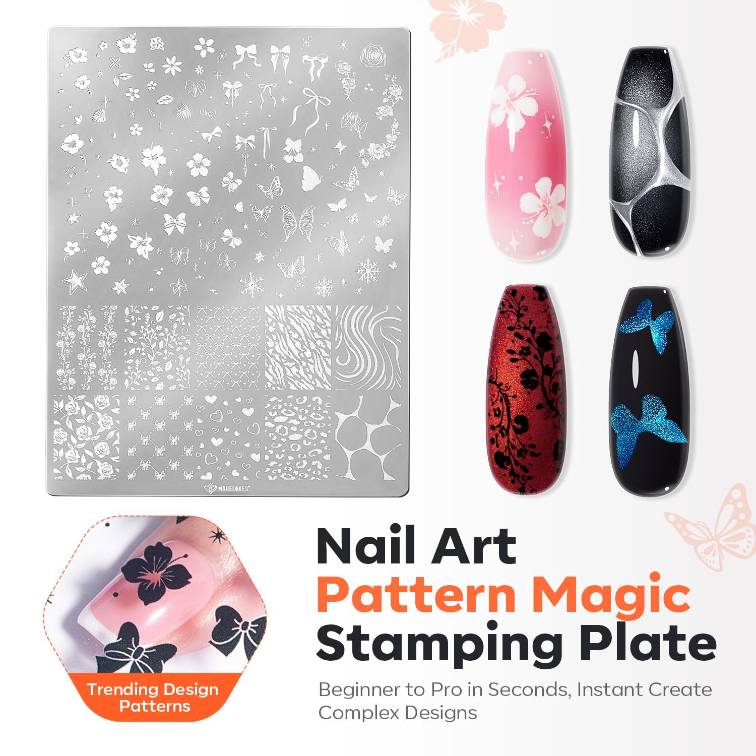 Modelones high-pigment painting gels deliver crisp stamping and even color