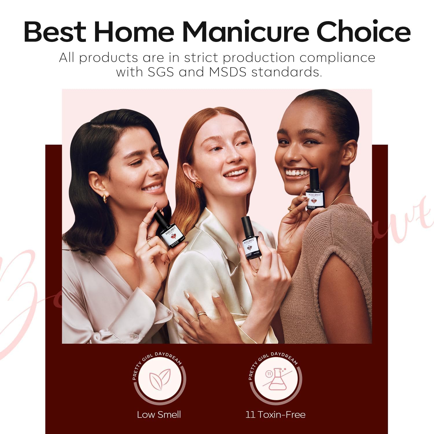 Modelones home manicure set for quick salon-like results.