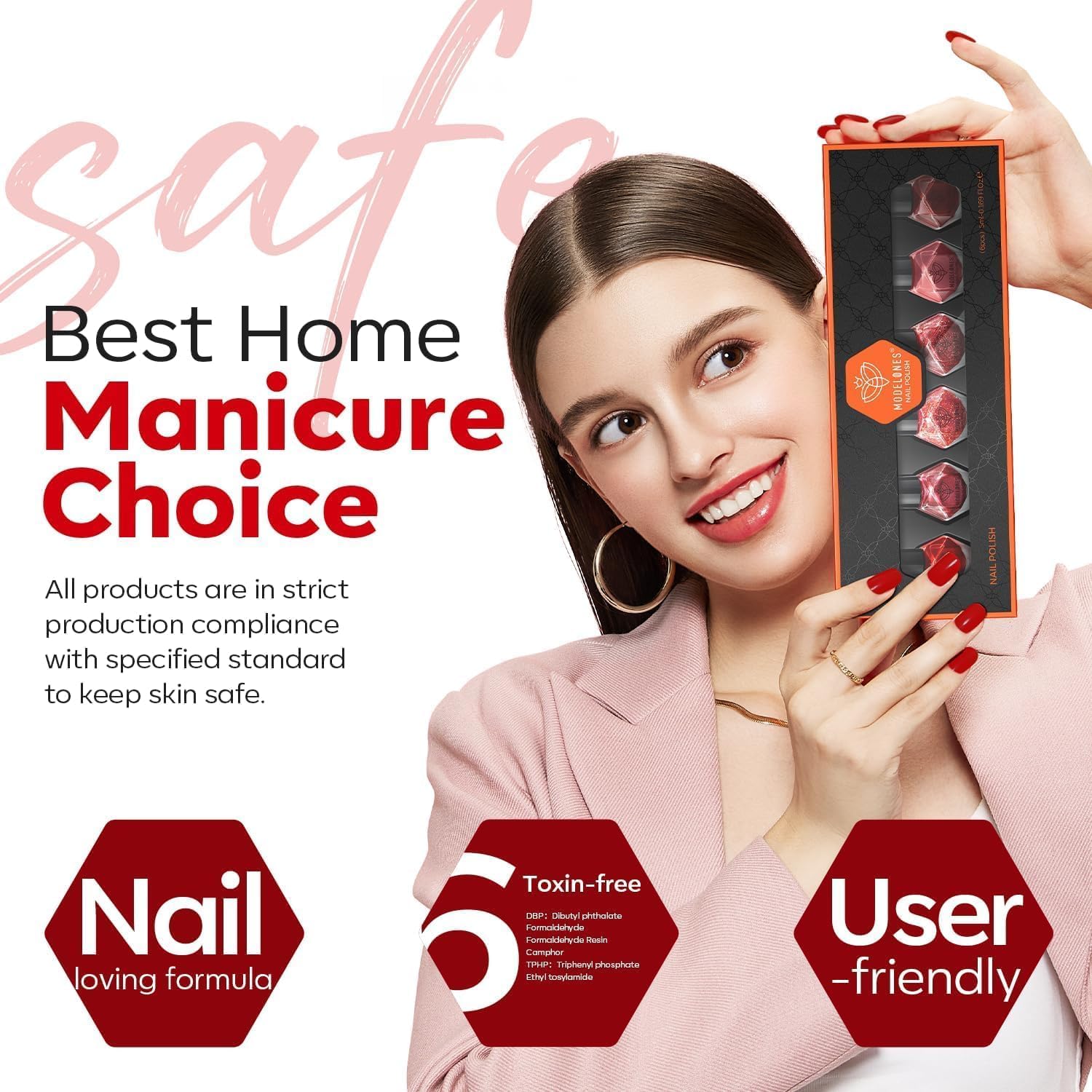 Modelones nail lacquer set is an ideal gift for special occasions.