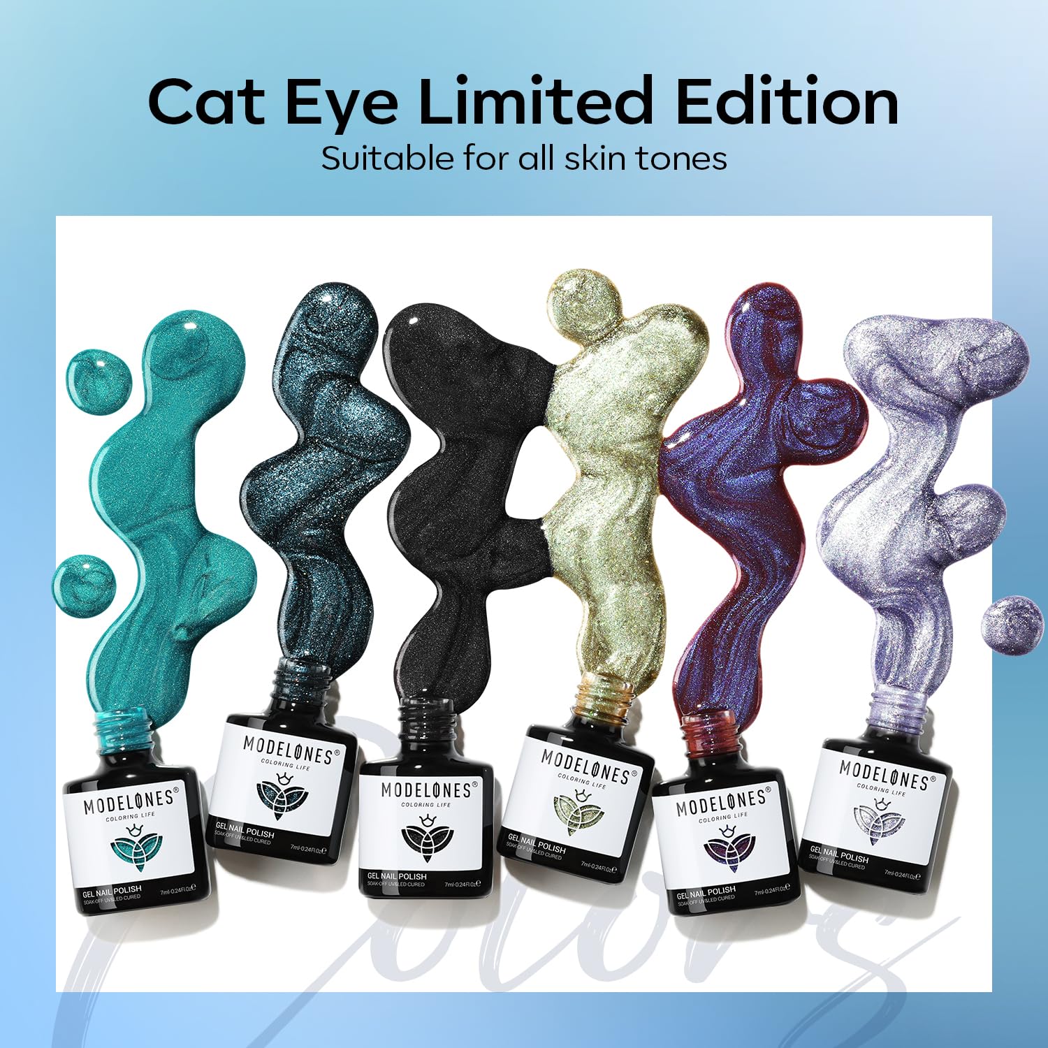 Modelones Inspire Gel gloss finish provides lasting shine and smooth application
