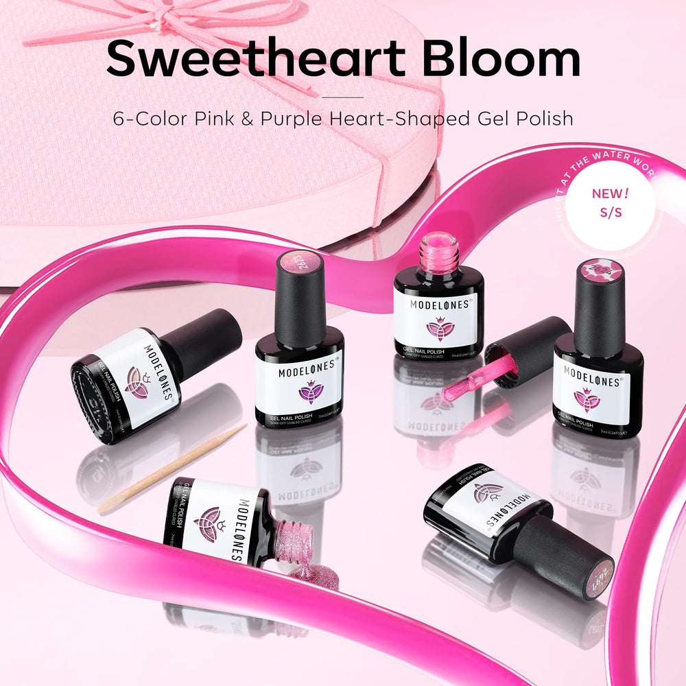 Modelones Inspire Gel technology minimizes bubbles for flawless finish.