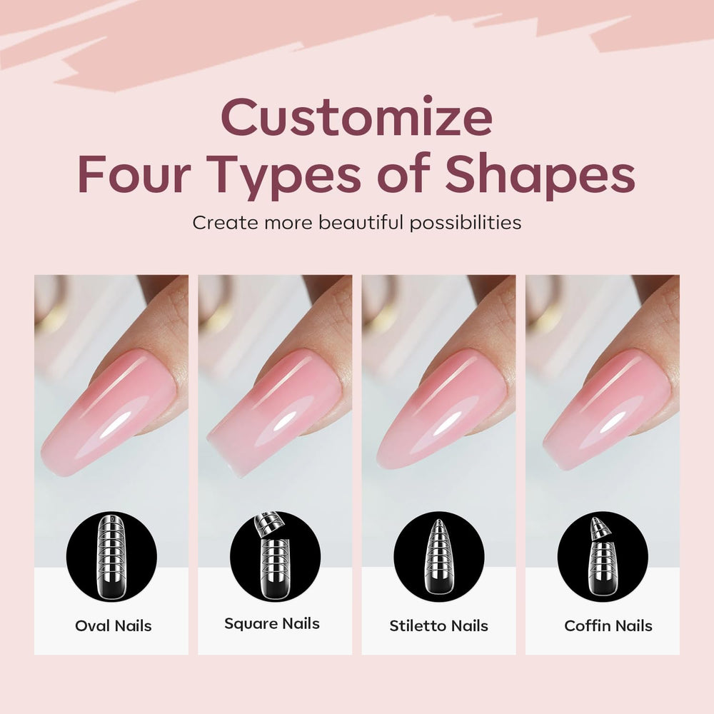 Modelones instruction guide for easy DIY gel nail setup.