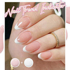 Modelones jelly nude pink gel polish bottle for natural elegant nails