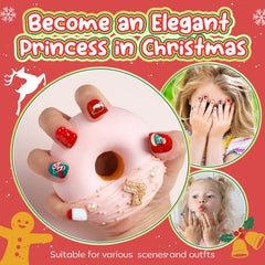 Modelones kids nails come in 12 sizes for precise finger fit.