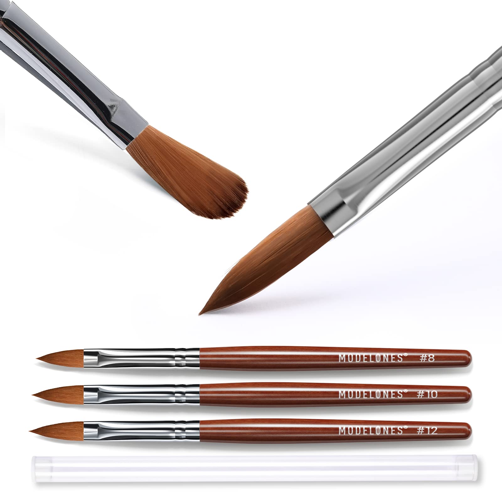 Modelones Kolinsky brush care tips for extending brush life after use.