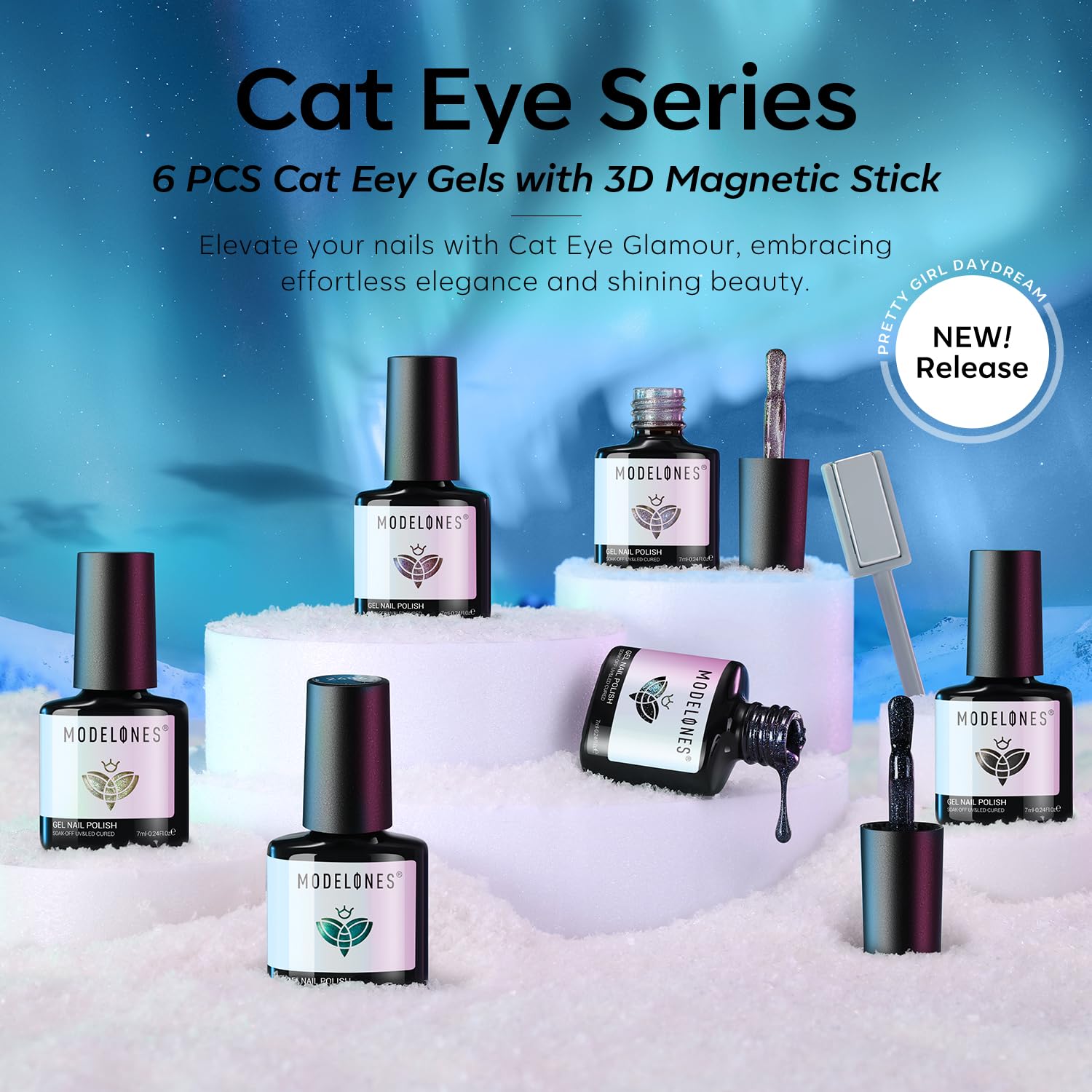 Modelones LED soak-off gel polish for easy removal