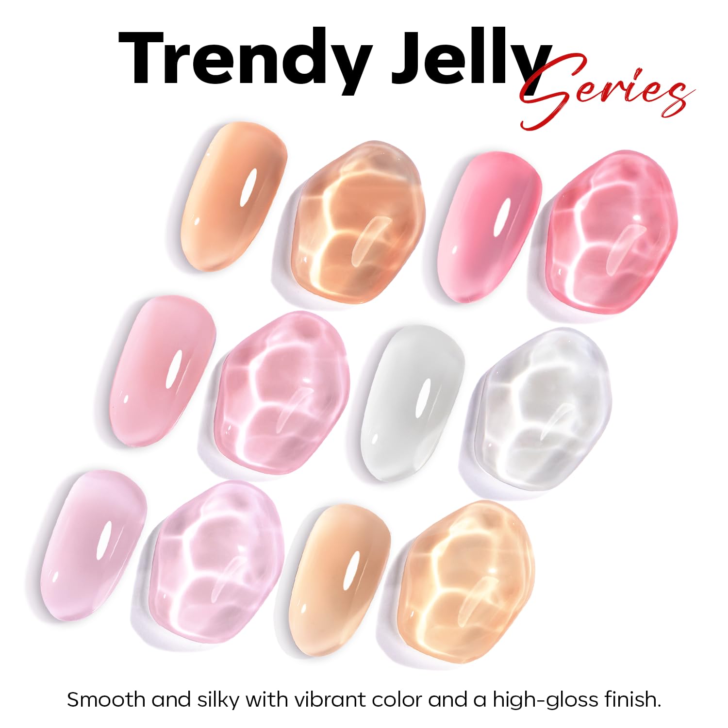 Modelones LED nail lamp drying the jelly polish quickly