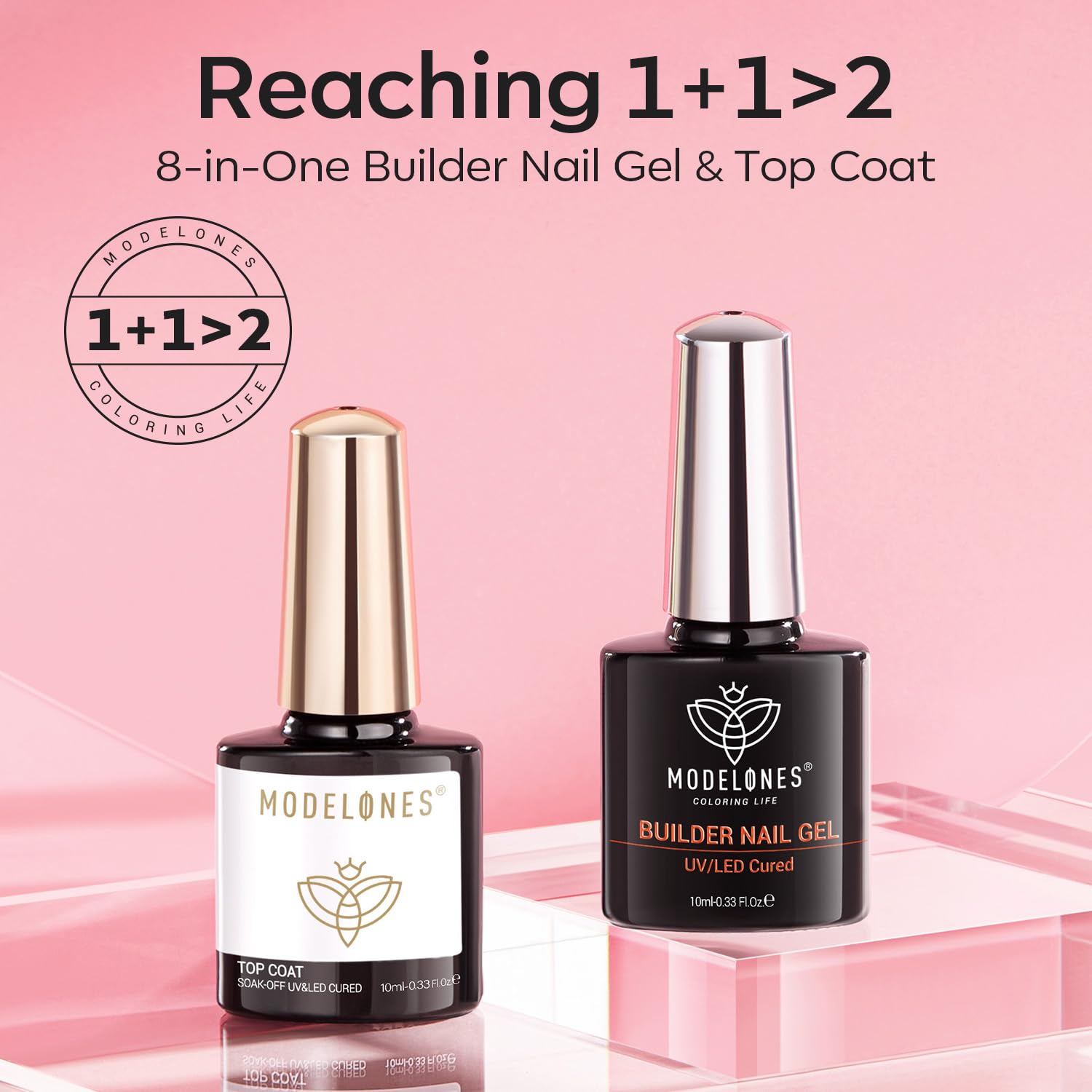 Modelones home DIY salon solution for professional manicures.