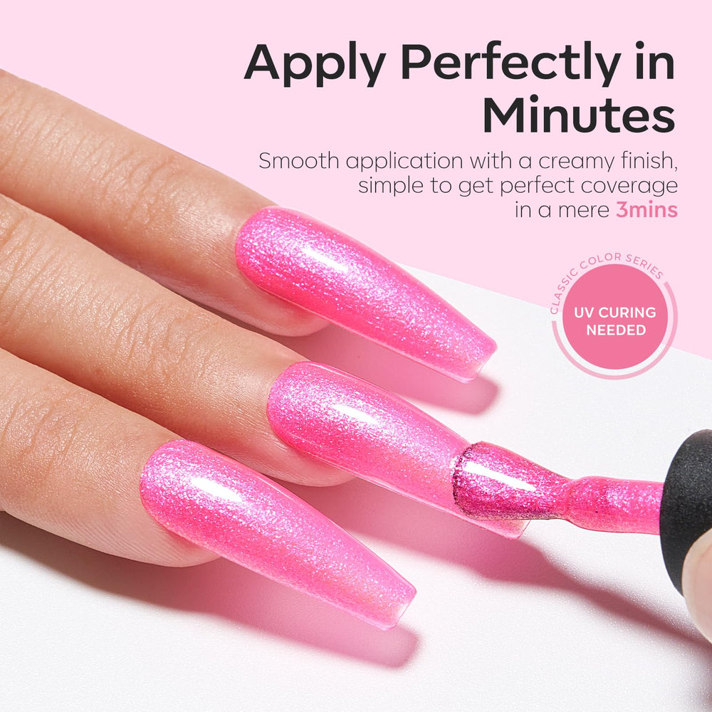 Modelones long-lasting shine up to 28 days with proper application.