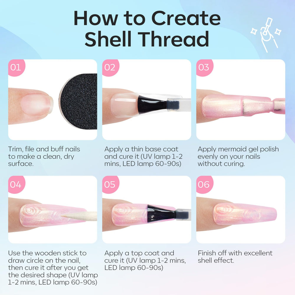 Modelones long-lasting shine with easy-glide brush for quick manicures.