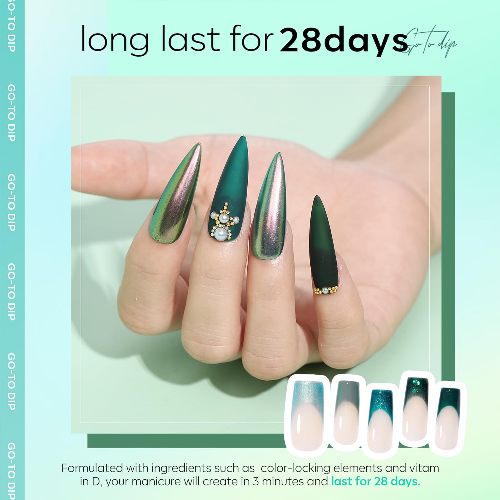 Modelones low odor, skin-friendly gel polish suitable for sensitive users.