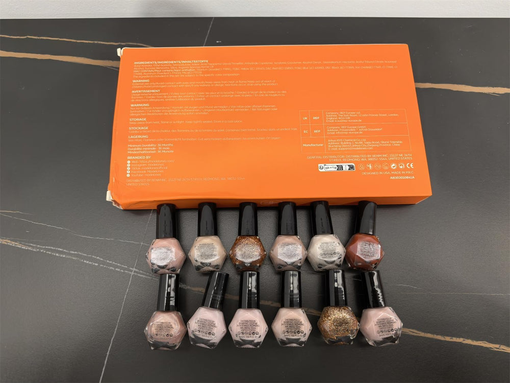 Modelones low-odor six-toxin-free formula, cleaner nail care