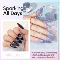 Modelones magnet included for magnetic nail art effects