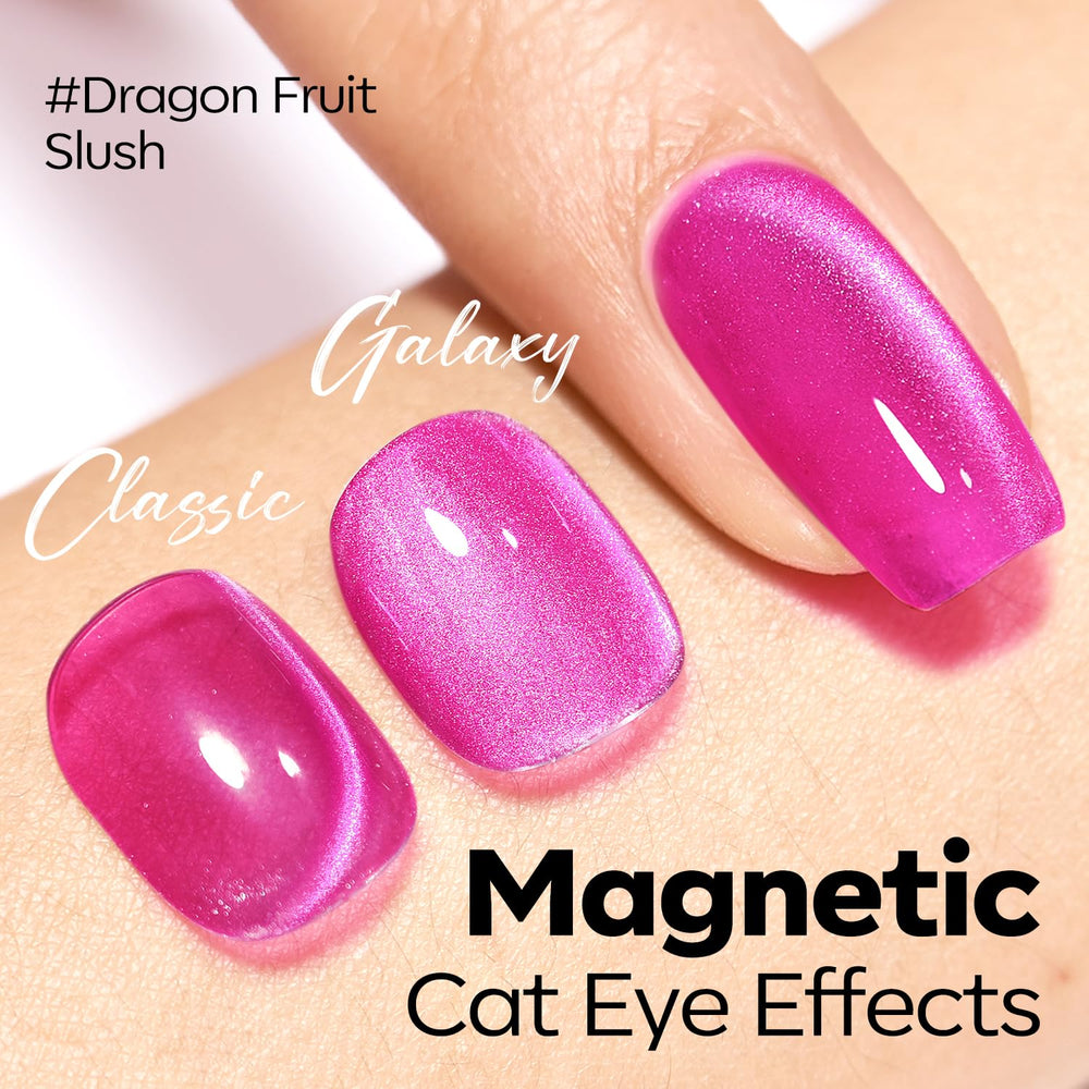 Modelones magnetic cat-eye powder detail enabling dramatic effects
