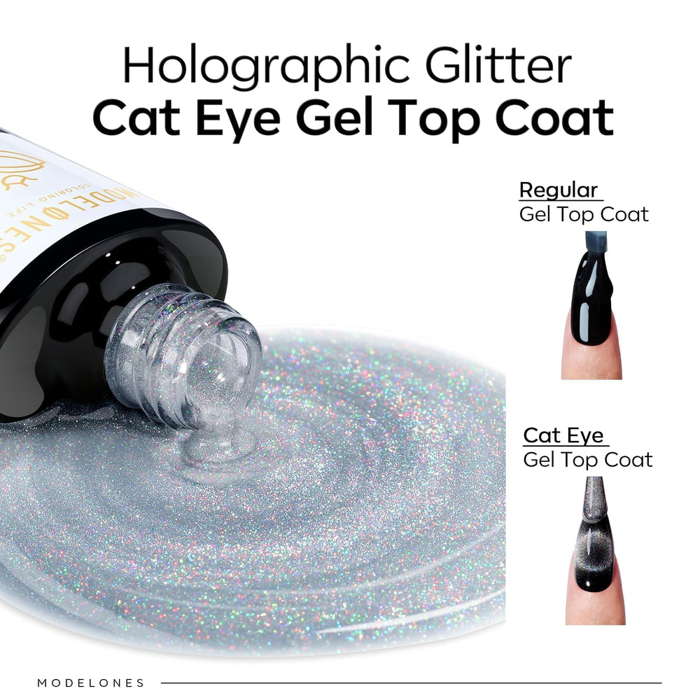Modelones magnetic stick close-up shows how cat-eye shifts with light.