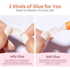 Modelones mini nail file helps smooth edges for flawless daily wear