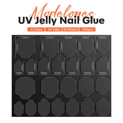 Modelones tabs 0.3mm thickness provide natural look and comfortable wear.