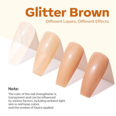 Modelones nail care formula with keratin and jojoba nourishes the nails.