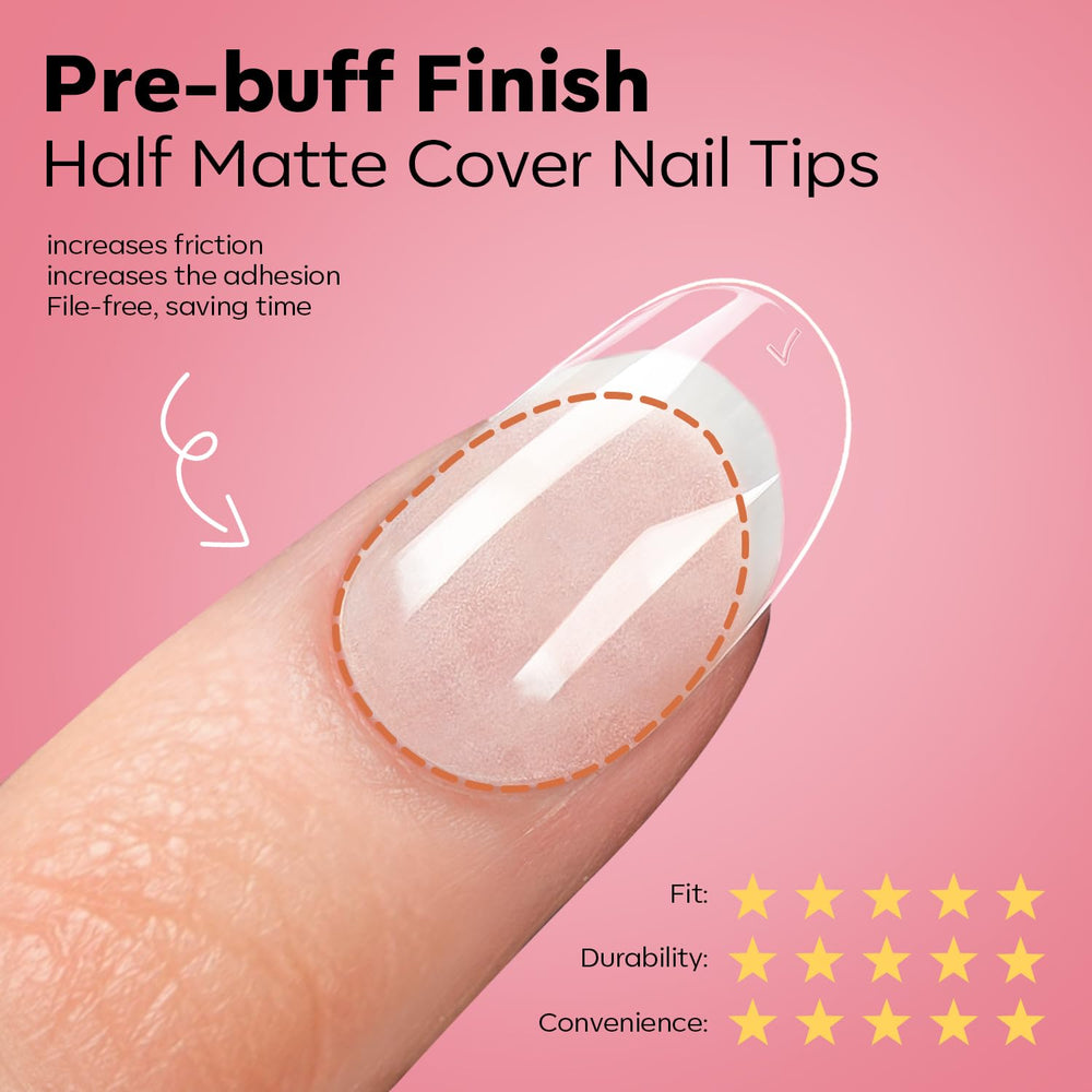 Modelones nail file for smooth, polished edges.