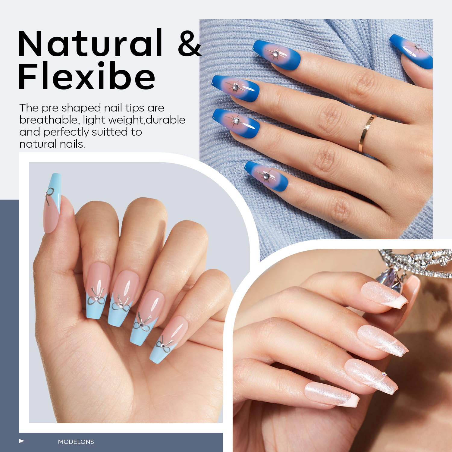Nail file for smooth finish.