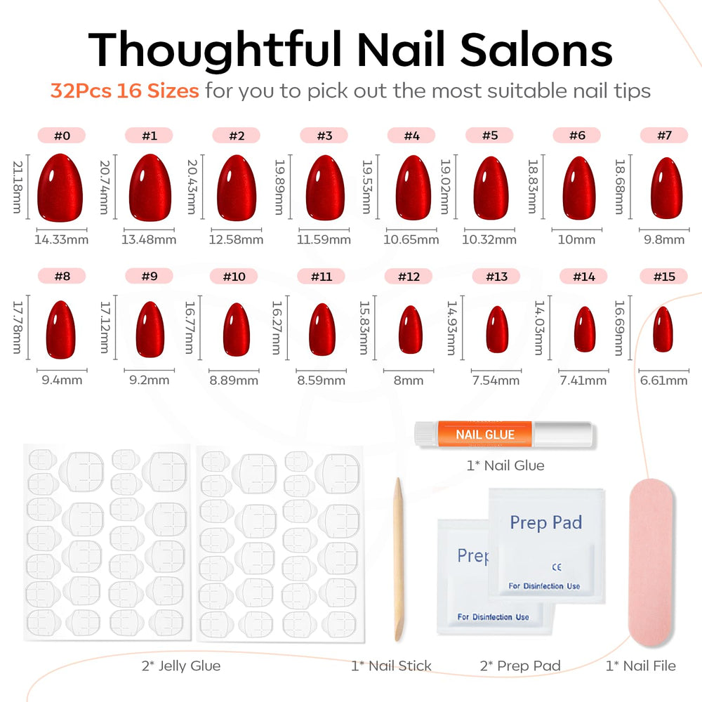 Modelones nail glue and jelly adhesive tabs for secure, salon-grade wear.