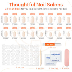 Modelones nail glue bottle, durable hold for DIY nail extensions.