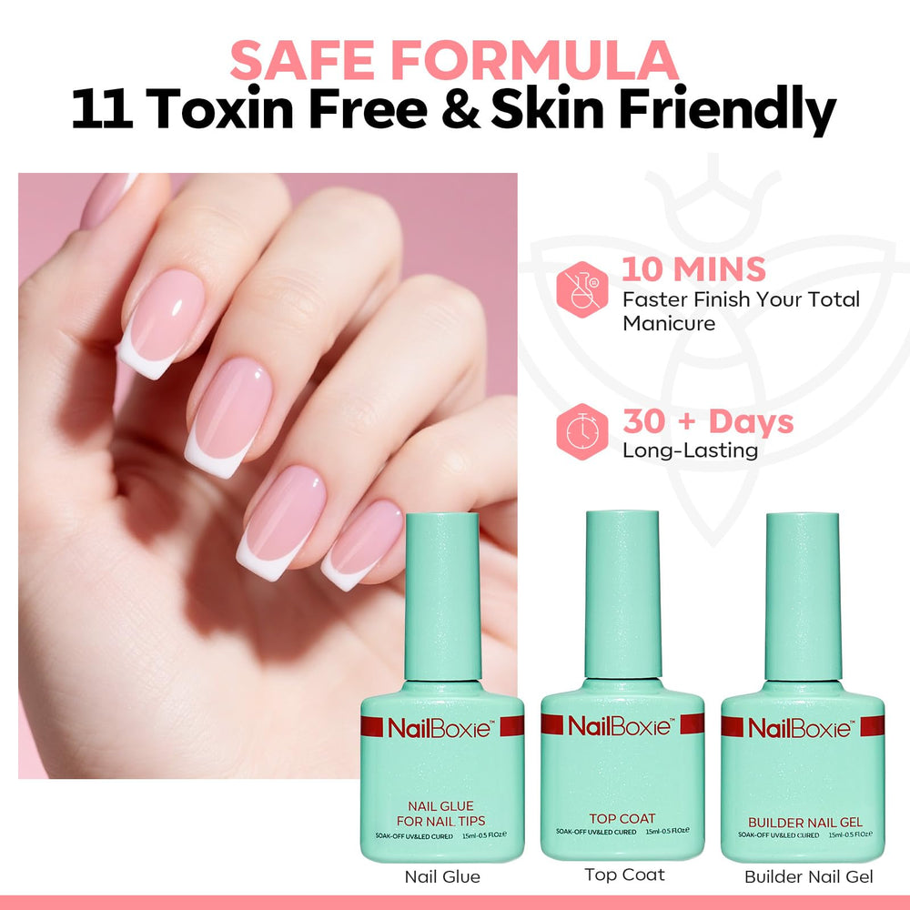 Modelones nail glue tube ensures strong adhesion for secure wear.
