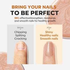 Modelones growth and strengthener provides long-lasting wear on damaged nails.