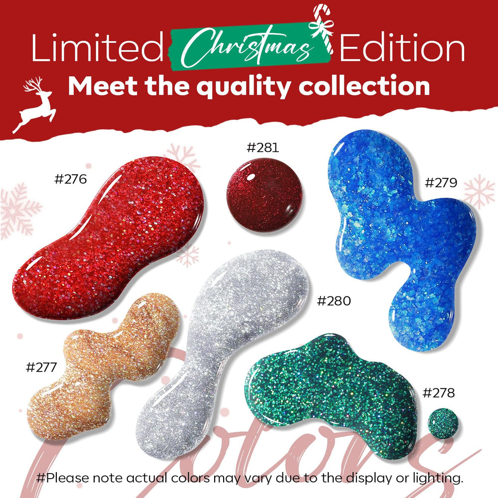 modelones blue glitter nail polish shade for cool party nails