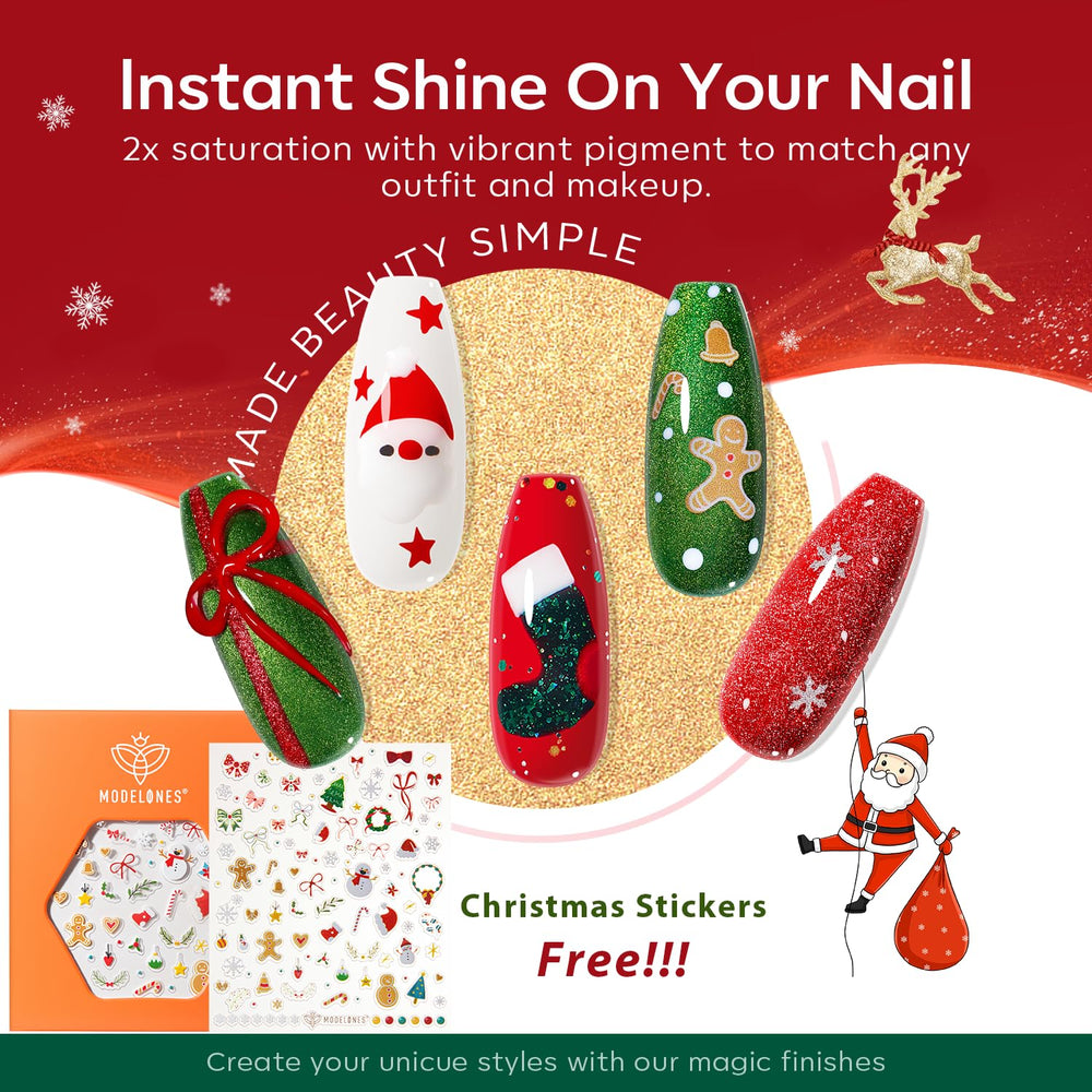 Modelones nail polish kit packaging ready for gifting